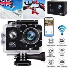 Ultra 4K 1080P Action WiFi Camera DV Sports Camcorder Underwater Cam Waterproof