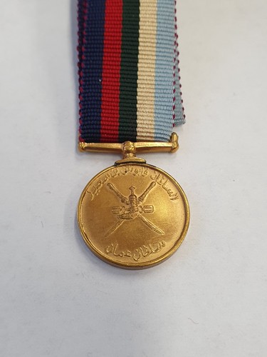 Miniature medal oman sultans - oman,