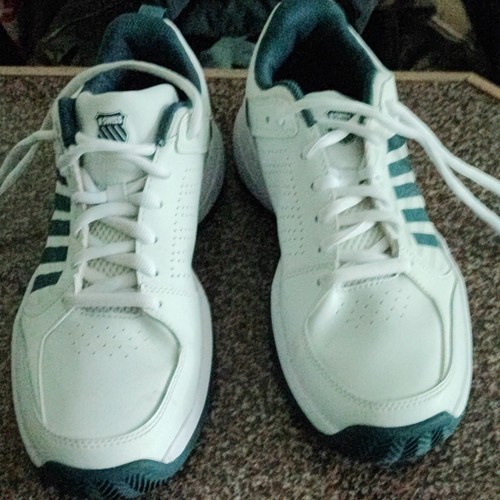 Swiss lace tennis shoes - lace-up,