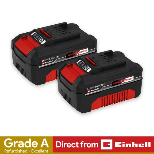 Einhell 0ah battery - 2x, 4.0ah