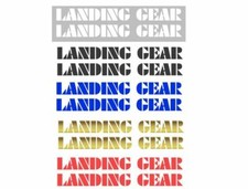 SE Racing Landing Gear Old School BMX Die-Cut Fork Stickers Pair