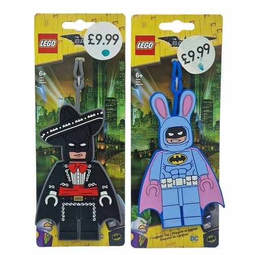 Lego batman luggage tag easter - batman,