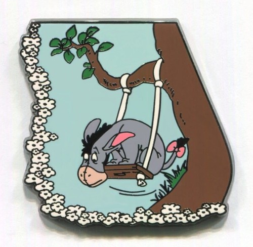 Disney pin eeyore tree - pin, on
