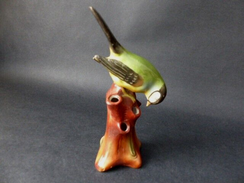 Antique porcelain hat pin - antique,