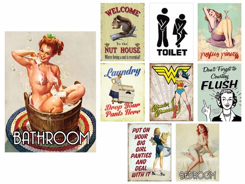 Metal signs vintage retro pub - metal,