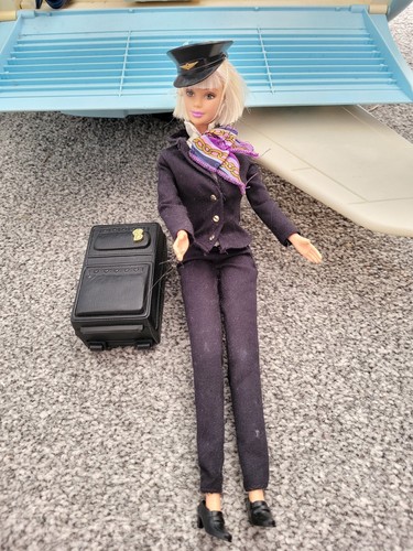 Vintage 1999 pilot barbie rare - pilot,