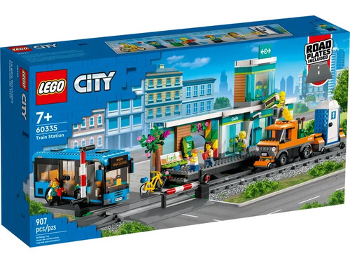Lego city 60335 train - train, station