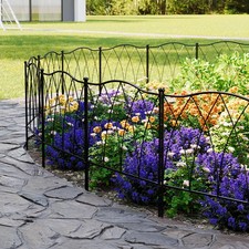 Decorative Metal Garden Fence
