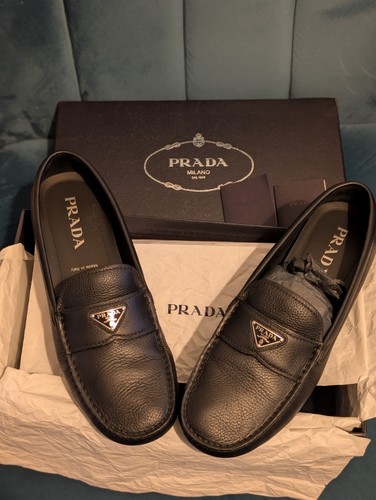 Mens size prada moccasins - 8,