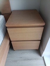 IKEA Malm Bedside Table Unit