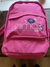 Animal Backpack Colour Pink