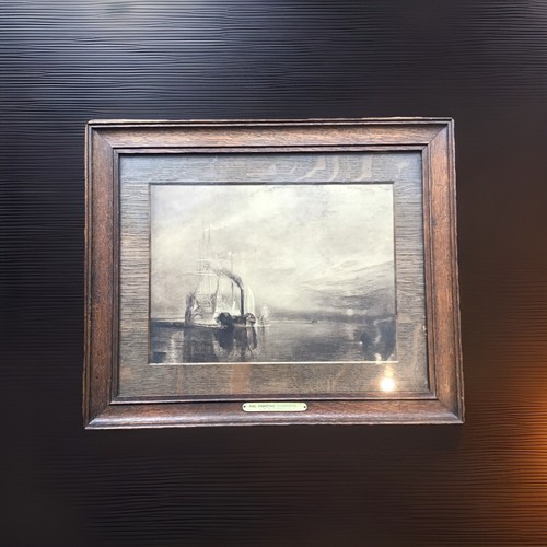 Vintage oak framed print - vintage,