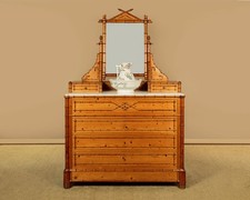 Antique French Faux Bamboo