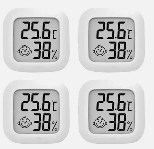 4pcs digital lcd thermometer - digital,
