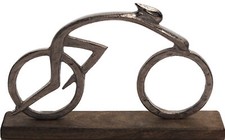 Cycling Sculpture Ornament