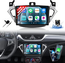 For Vauxhall Corsa E 2015-2019 Carplay Android13 Car Radio Stereo GPS Mic Camera