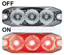 12v/24v LED Low Profile CLEAR