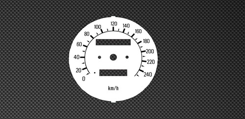 Speedometer disc fits yamaha - disc,