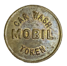 Mobil Car Wash Token 25 Cent In Trade TC 208071