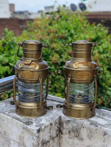 Style brass lighthouse oil - style,