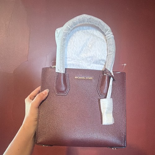 Michael kors burgundy pebbled - kors,