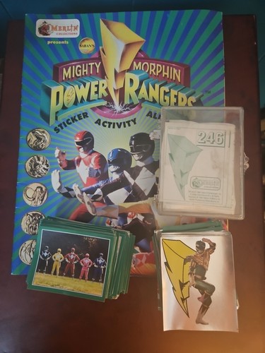 Power rangers sticker activity - power,