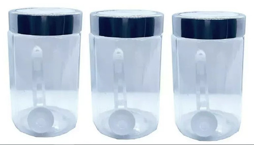 Storage jar container plastic - storage,