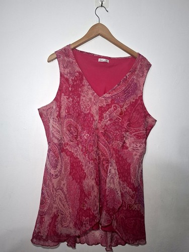 Bonmarche vintage vest blouse - bonmarche,