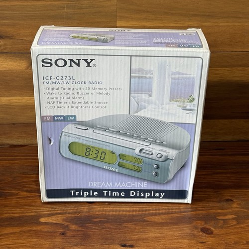 Sony dream machine icf - dream, icf-c273l