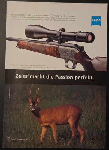 Jagd optik zeiss hensoldt - jagd,
