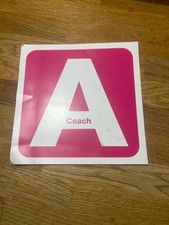 Genuine “Coach A” Window