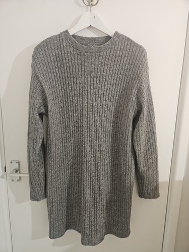 Primark grey cable knit jumper - grey,