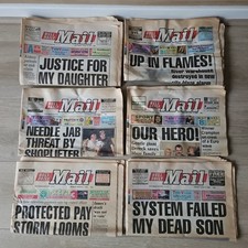 Hull Daily Mail Newspaper Back