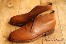 Loake 1880 Kempton Tan Brown Leather Chukka Boots Shoes Mens UK 8 F US 9 EU 42