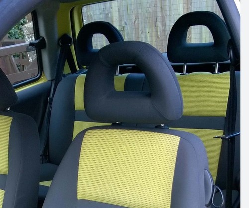 Lupo headrests black - black, from