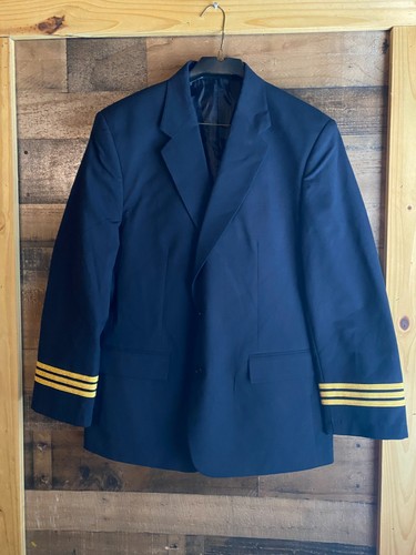 Navy pilot jacket vintage - navy,
