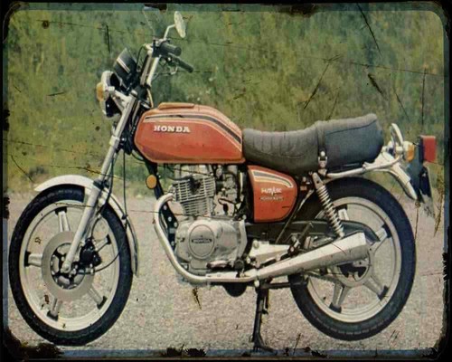 Honda cb400a photo - 2, print