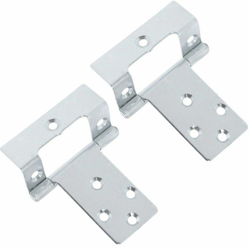 Large cranked hinges - cranked, 50mm