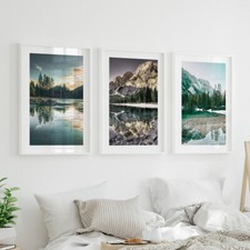 Set of 3 Green Beige