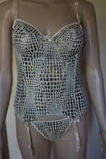 SUNBURST BASQUE CORSET AND