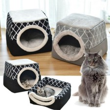 Warm Dog Cat Bed Cave Nest