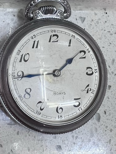 Swiss day travel watch with - 8-day,