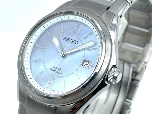 Seiko solar titanium men - seiko,