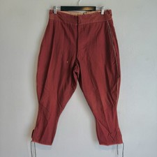 WW1 French Red Breeches Pants Costume Named Actor Silent Era