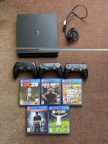 Sony playstation slim 500gb - sony, 4