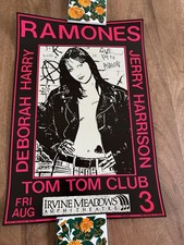 RAMONES Concert Poster-IRVINE