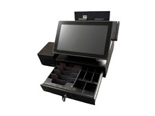 "Space Saving" POS Till 14" Touch System with 10" Rear Display - Windows 10 #  