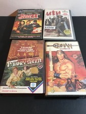 Mouldy Betamax Tape Pre Cert Rental x 4 - Set of 4, Conan, Turkey Shoot, Utu...