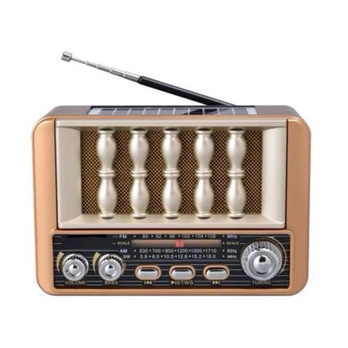 Old vintage solar portable - old,