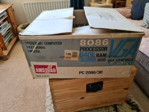 Amstrad pc2086 empty shipping - amstrad,